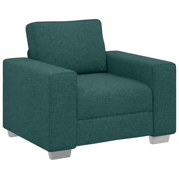 vidaXL Sofa Dark Green 39.37 x 30.31 x 32.28 in Fabric