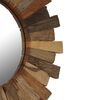 vidaXL Mirror Varies Reclaimed wood Medium Wall mounting Mirror