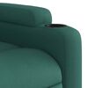 vidaXL Electric Stand Up Massage Recliner Chair Dark green