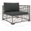 vidaXL Garden Lounge Set Grey