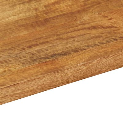 Close-up of wood grain and surface texture on a wooden plank