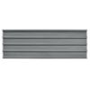 vidaXL Roof Panels 12 pcs Galvanized Steel Gray