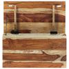vidaXL Storage Chest 22.4"x11.8"x11.8" Solid Wood