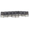 vidaXL Garden Lounge Set Anthracite