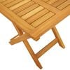 vidaXL Sun Lounger Set of 3 Acacia Wood Brown Solid Acacia Wood