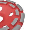 vidaXL Diamond Grinding Cup Wheel Double Row 4.92 "