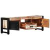 vidaXL TV Cabinet Mixed Colors Solid Reclaimed Wood 47.2 x 11.8 x 15.7 in