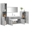 vidaXL Bathroom Furniture Set Bathroom Vanity Set Rectangular Modern