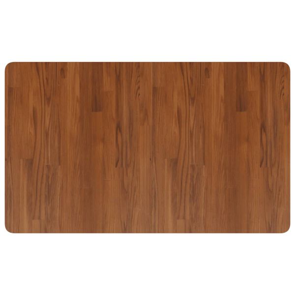 vidaXL Bathroom Countertop Dark Brown 39.4"x23.6"x0.6" Treated Solid Wood