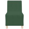 vidaXL Modular Sofa Unit Armless Jungle Green 21.65 x 29.13 x 32.28 in