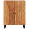vidaXL Sideboard Natural Wood and Black