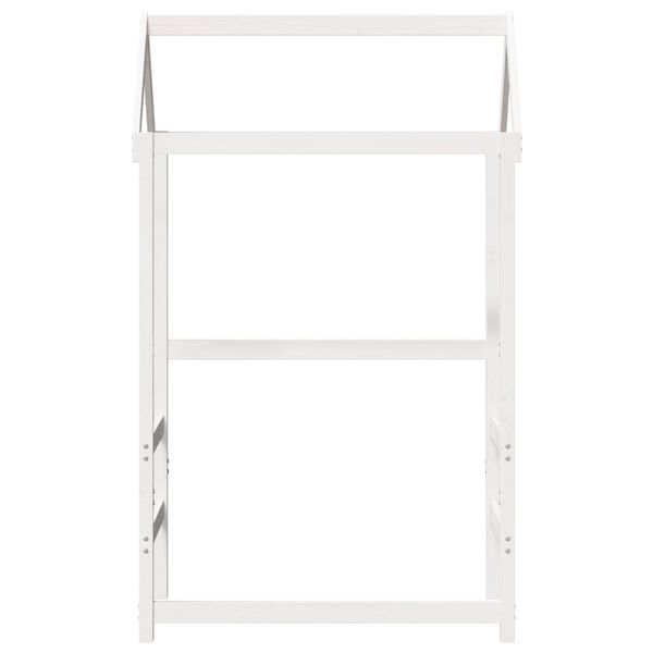 vidaXL Kids'Bed Roof White Solid pine wood Small Durable Bed Roof