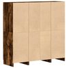 vidaXL Kitchen Cabinet Set Smoked Oak Engineered Wood Medium
