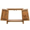vidaXL Bathroom Furniture Set Natural wood Solid pine wood Medium