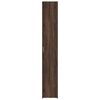 vidaXL Highboard Brown Oak 11.8"x16.7"x72.8" Engineered Wood