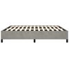 vidaXL Bed Frame Light Gray