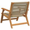 vidaXL Garden Furniture 2 pcs Beige 78 x 67 x 73cm Solid Acacia wood