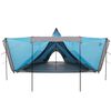 vidaXL Family Tent Tipi 8-Person Blue Waterproof