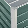 vidaXL Raised Bed Green Galvanized steel Large Raised Bed Rectangular