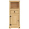 vidaXL Bathroom Cabinet Honey Solid Pine Wood Bathroom Cabinet