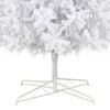 vidaXL Christmas Tree White PVC Extra Large Decorative Inlays