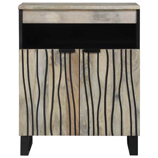 vidaXL Media Storage Cabinets & Racks White and Black