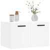 vidaXL Wall Cabinet White Engineered wood Medium Wall Cabinet