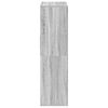 vidaXL Book Cabinet Grey Sonoma Engineered wood Standard Storage