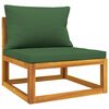 vidaXL Garden Lounge Set Green