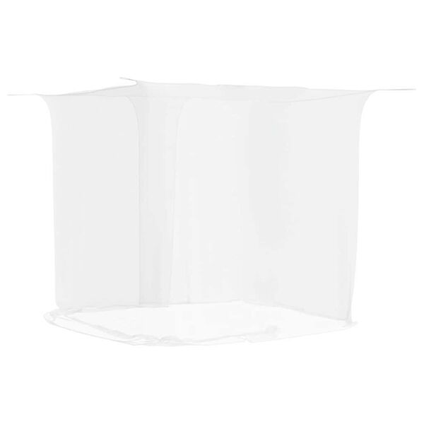 vidaXL Hanging Mosquito Net 156 Mesh White 86.6x39.4x59.1"