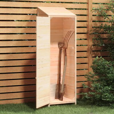 vidaXL Garden Shed 21.7"x20.5"x68.7" Solid Wood Fir