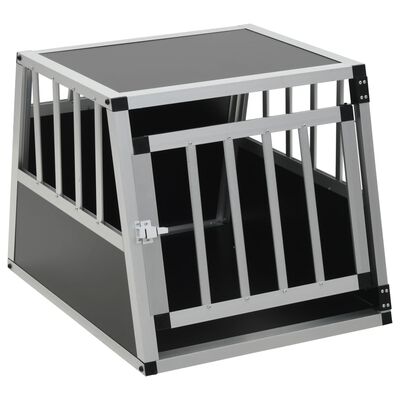 vidaXL Dog Cage with Single Door 21.3"x27.2"x19.7"