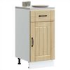 vidaXL Kitchen Base Cabinet Sonoma oak Engineered wood Medium