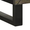 vidaXL Sideboard Black Solid mango wood, engineered wood, metal Compact