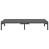 vidaXL Garden Lounge Set Dark Grey, Black