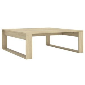 vidaXL Coffee Table Sonoma Oak Engineered Wood Large Durable