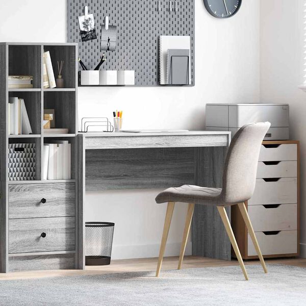 vidaXL Desk Other Grey sonoma 100 x 40 x 76 cm Engineered wood
