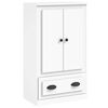 vidaXL Highboard White Engineered wood Tall Storage Highboard