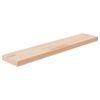 vidaXL Shelf Board Natural Oak Solid Oak Wood 39.4 x 7.9 x 1.6 in Shelf