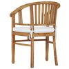 vidaXL Garden Dining Set Teak Wood Solid Teak Wood Medium Durable