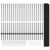 vidaXL Fence and Post Grey 3.94 x 164.04 ft Steel