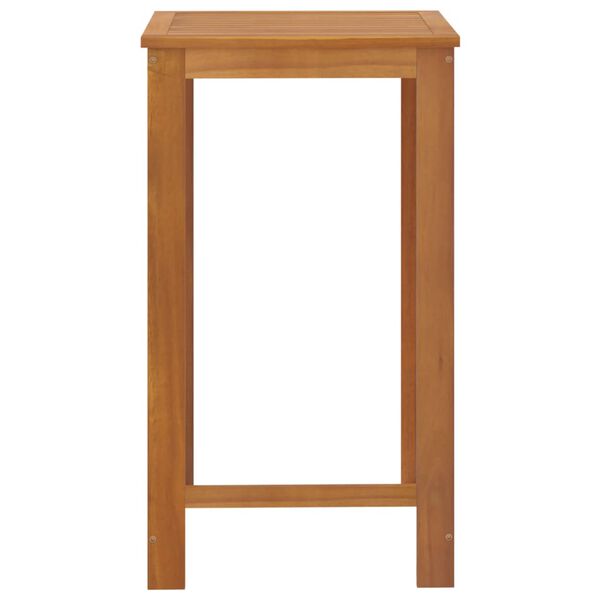 vidaXL 3 Piece Patio Bar Set Brown