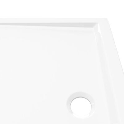 vidaXL Rectangular ABS Shower Base Tray 31.5"x39.4"