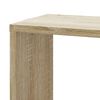 vidaXL Wall Corner Shelf Sonoma Oak Engineered Wood Medium