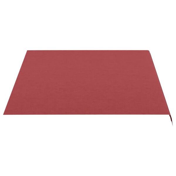 vidaXL Replacement Awning Fabric Burgundy Red Polyester with PU coating