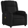 vidaXL Electric Massage Recliner Chair Black
