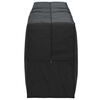 vidaXL Outdoor Storage Bag Black 125 x 32 x 50 cm 600D oxford fabric
