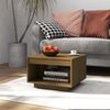 vidaXL Coffee Table Honey Brown Solid Pinewood Medium Durable