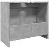 vidaXL Sink Cabinet Concrete Grey Engineered Wood Medium Sink Cabinet