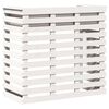 vidaXL Outdoor Bar Table White Solid Pine Wood Medium Outdoor Bar Table